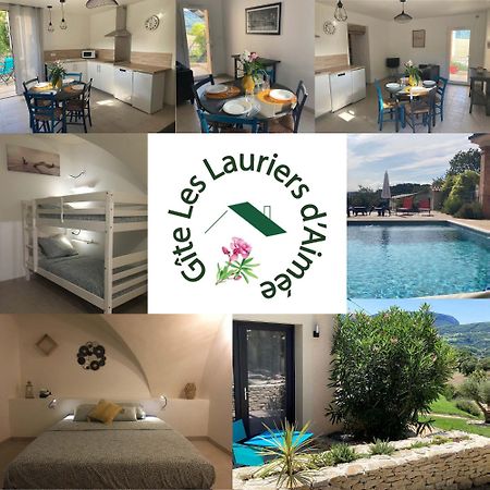 Les Lauriers D'Aimee Pour 4 Pers Apartment Mirabel-et-Blacons Bagian luar foto